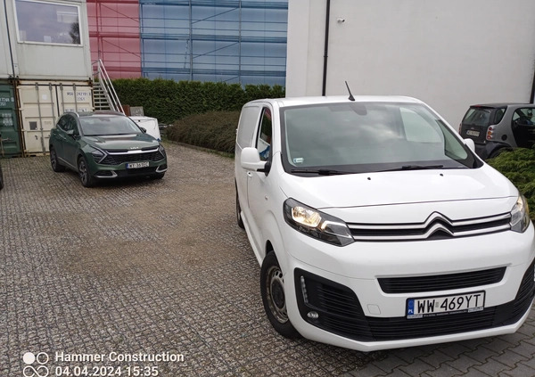 Citroen Jumpy Combi cena 59000 przebieg: 253957, rok produkcji 2019 z Żagań małe 92